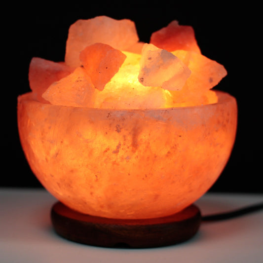 Salt Fire Bowl and Chunks - 15cm x 9cm