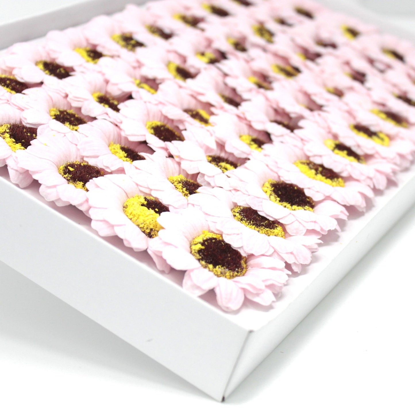 Craft Soap Flowers - Sml Sunflower - Pink