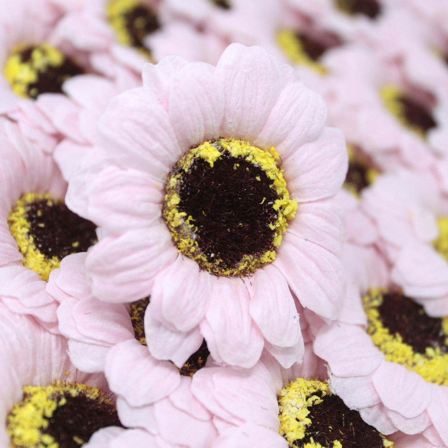 Craft Soap Flowers - Sml Sunflower - Pink