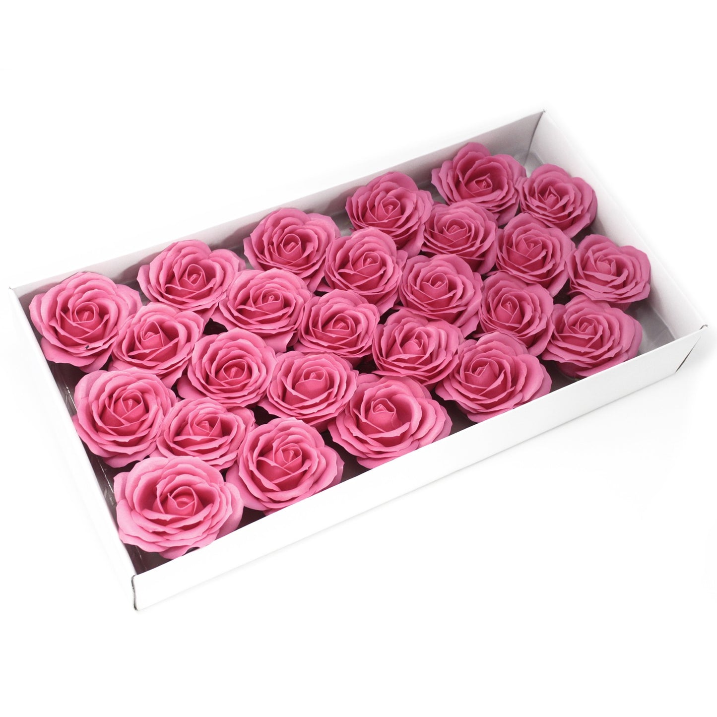 Craft Soap Flowers - Lrg Rose - Rose