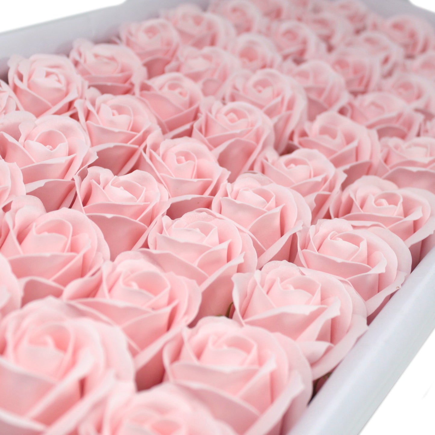 Craft Soap Flowers - Med Rose - Pink