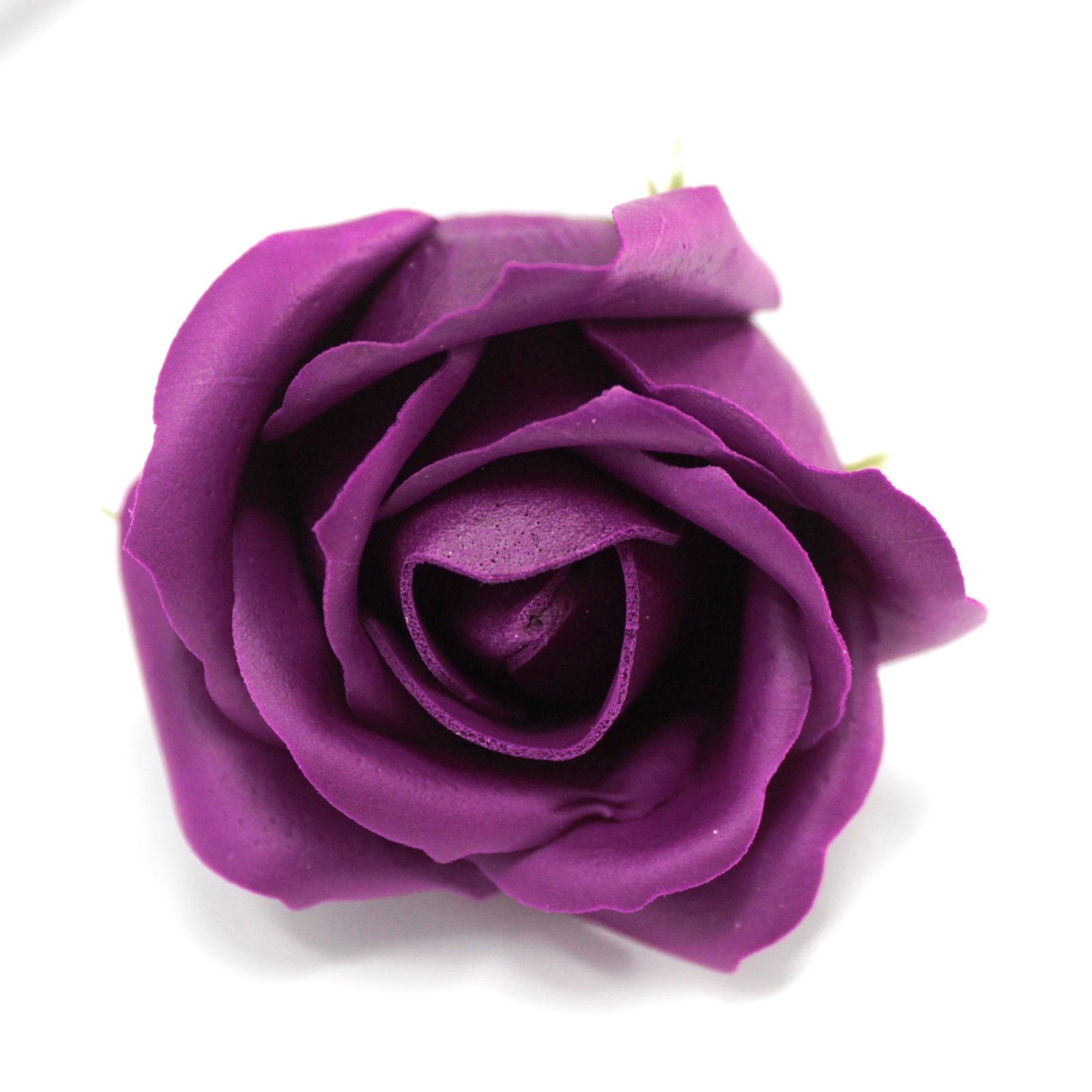 Craft Soap Flowers - Med Rose - Deep Violet