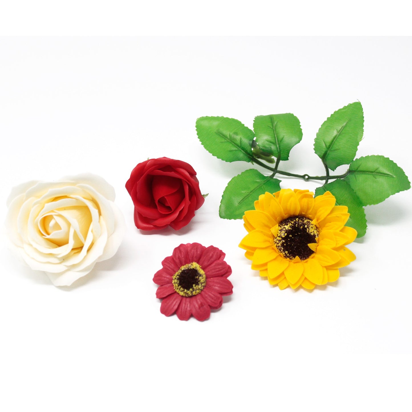 Craft Soap Flowers - Sml Sunflower - Yellow