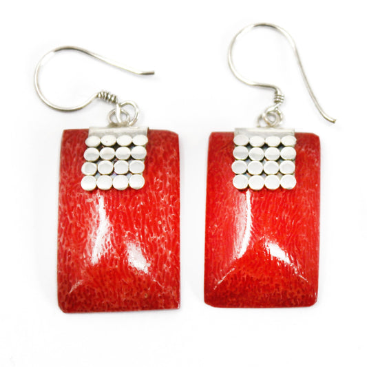 925 Silver Earrings - SQ Mini Discs