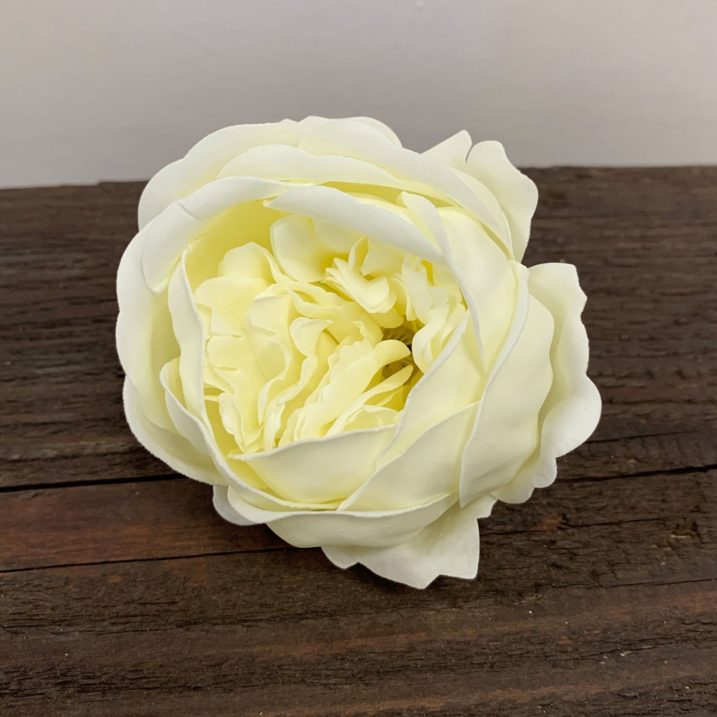 Craft Soap Flower - Ext Large Peony - White