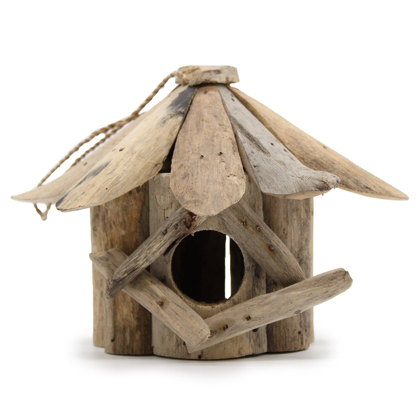 Driftwood Birdbox - Mini