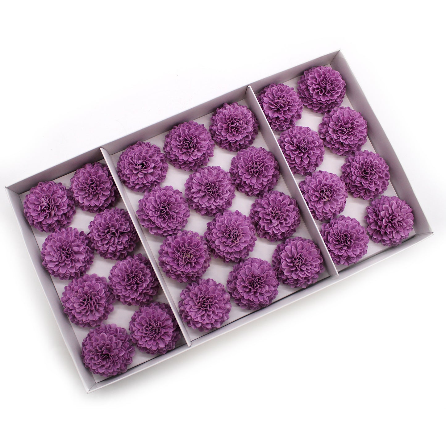 Craft Soap Flower - Small Chrysanthemum - Purple