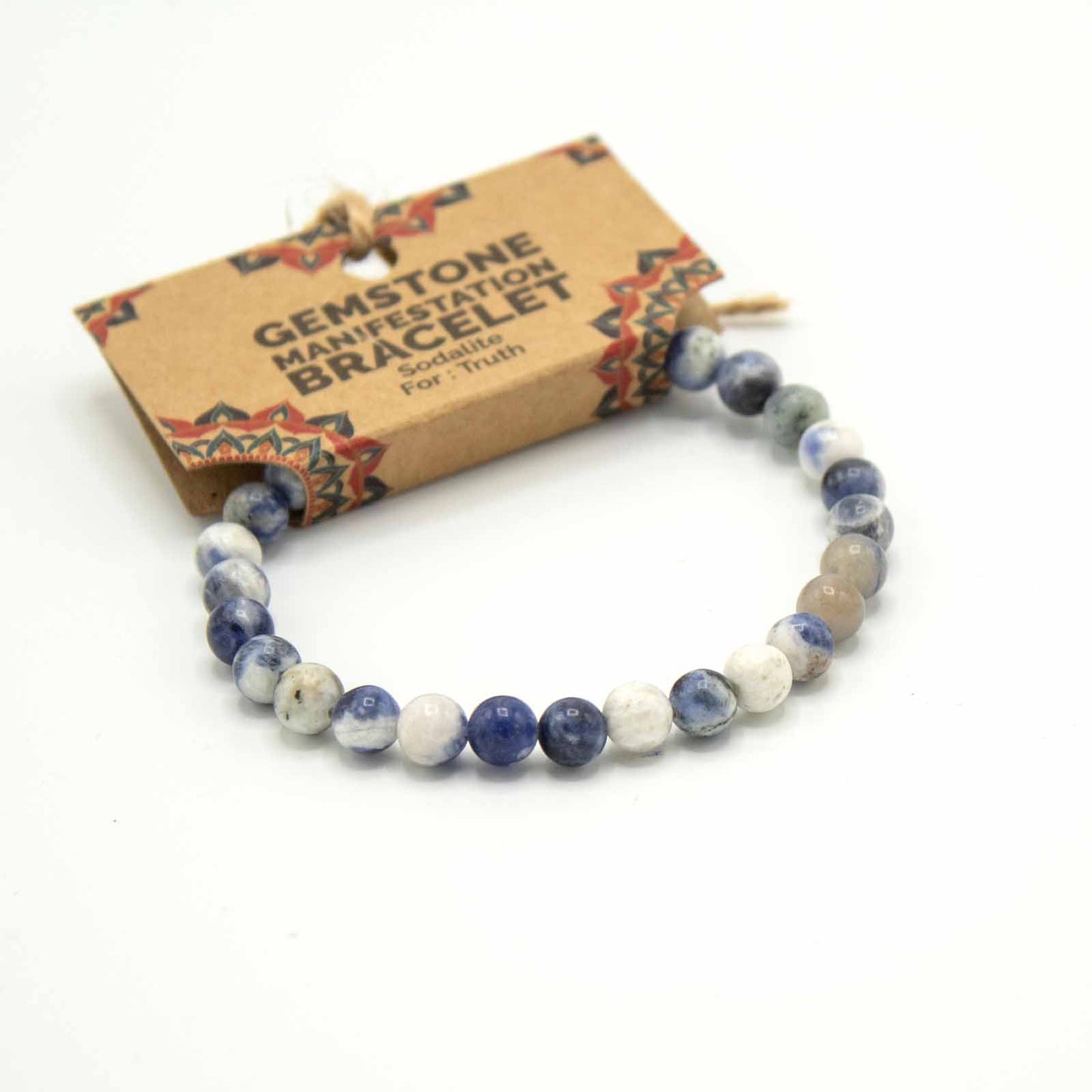 Gemstone Manifestation Bracelet - Sodalite - Truth