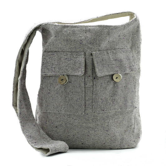 Natural Tones Two Pocket Bags - Soft Lavender - Large