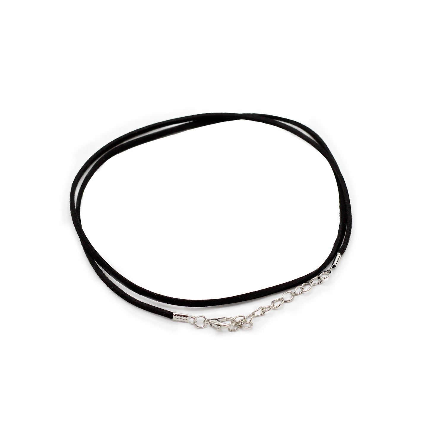 Faux Leather Pendant Cord -  2.5mm x 55cm - Black A001