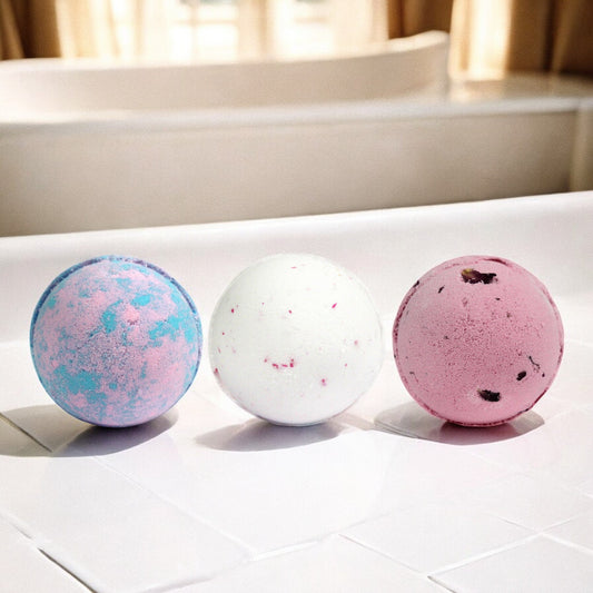 Three Bath Bomb Set